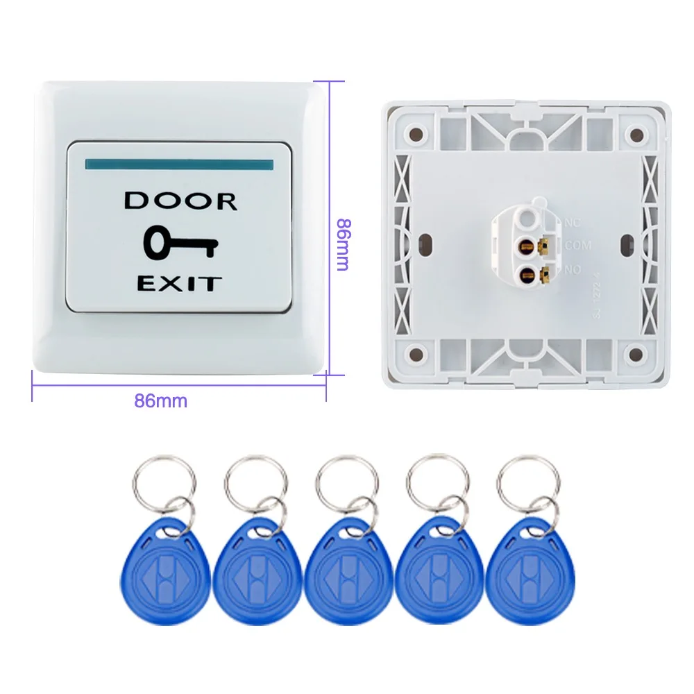 Водонепроницаемый RFID Контроль доступа ler T11 + Электрический замок управления 3A/12V