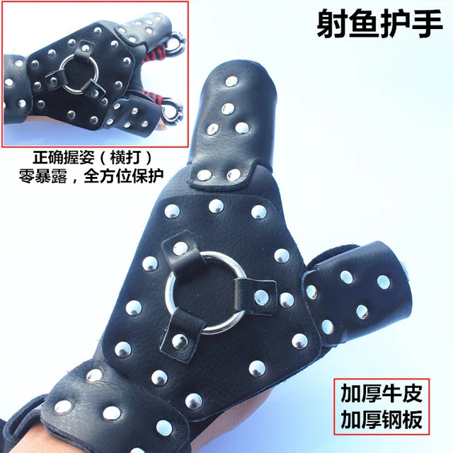 Hot Selling Slingshot Catapult Dart Hunting Shooting Fish Protective Hand  Guard Gloves Left/Right hand - AliExpress