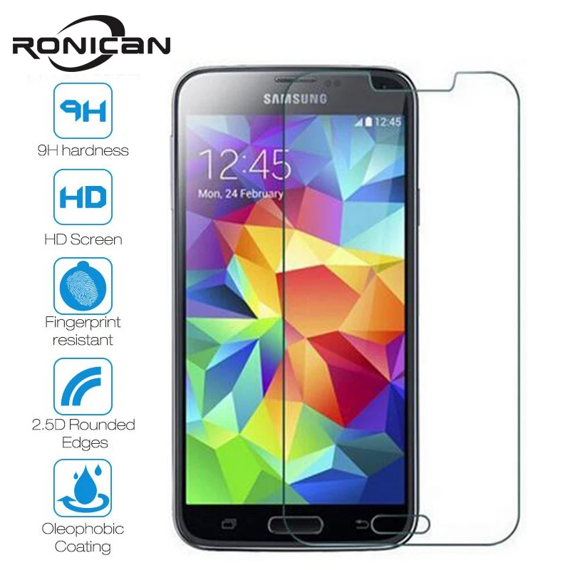 RONICAN закаленное стекло для Samsung Galaxy S6 S5 S4 S3 J3 J5 J7 J1 mini 2016 Grand Prime Защитная пленка