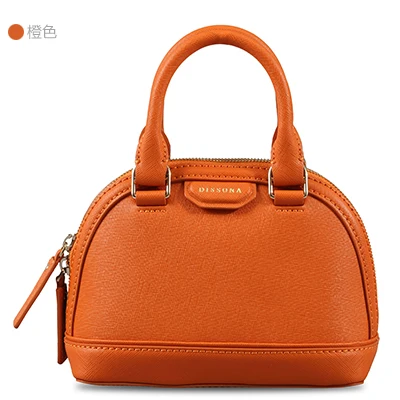 Shell bag Small dissona women's handbag cowhide handbag messenger bag one  shoulder women's genuine leather handbag small bag