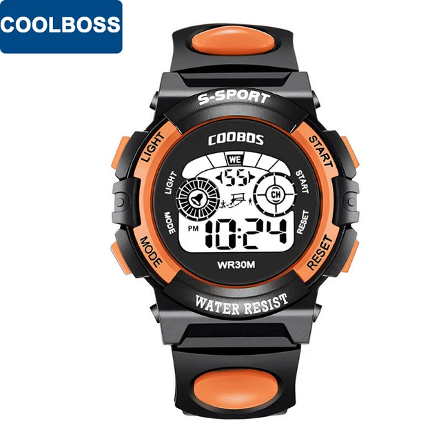 COOLBOSS Sport Student Children Watch Cute Kids Watches For Boys 2018 Girls Cloc COOLBOSS Sport Student Children Watch Cute Kids Watches For Boys 2018 Girls Cloc