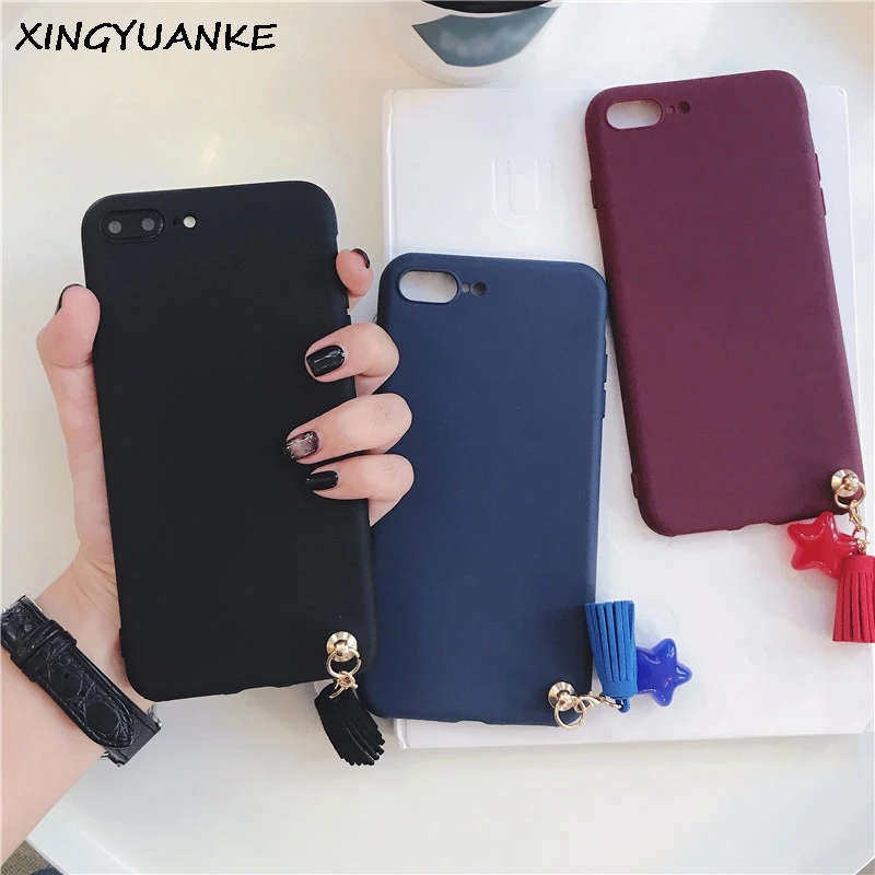 XINGYUANKE 3D Phone Case For Huawei P20 Luxury Star Tassels Coque Pro Soft Silicone Slim Cover |