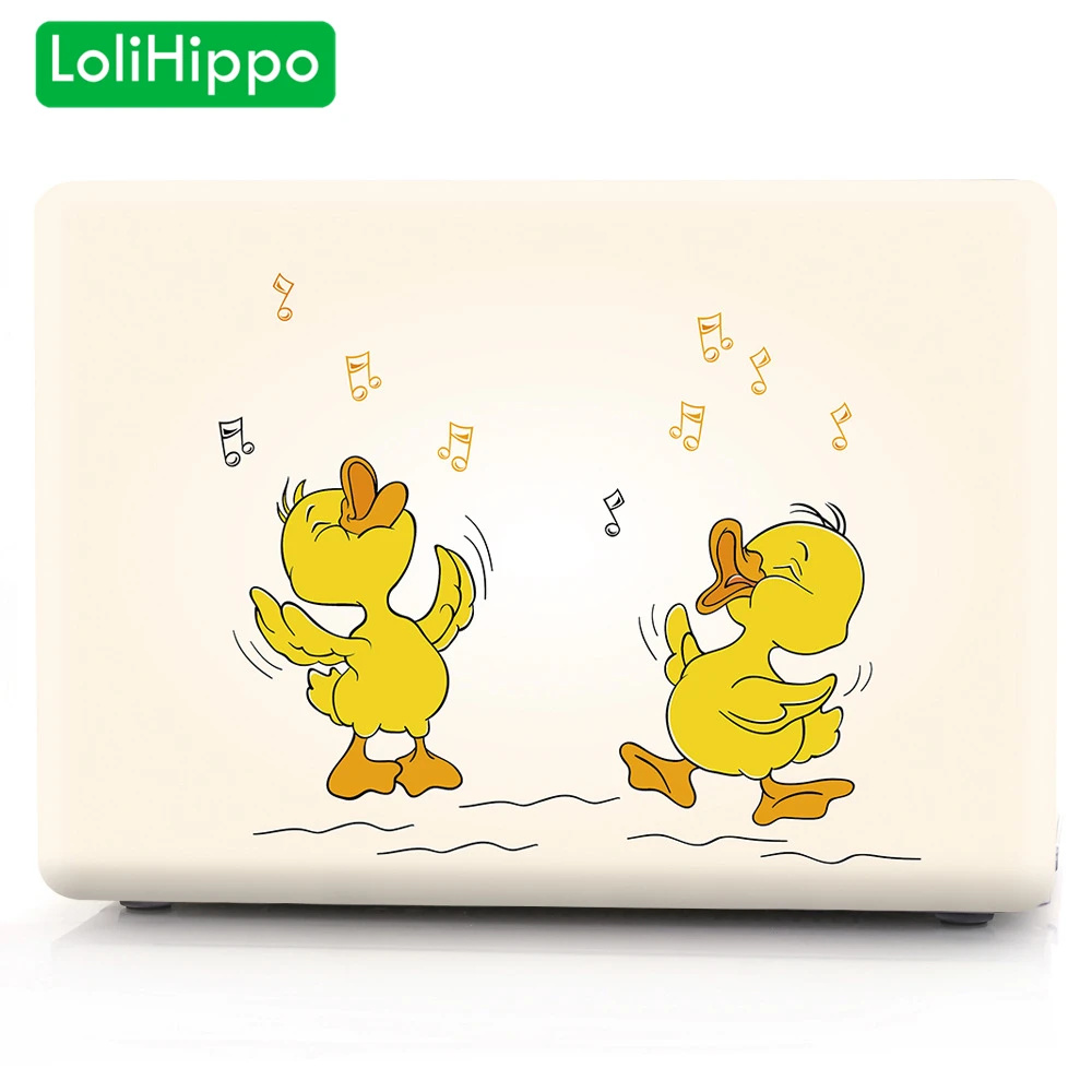 LoliHippo Lovely Duck Series Protective Case Hard Shell Protect Cover for font b Apple b font