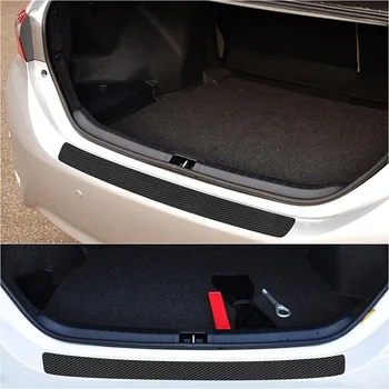 

Universal Car Auto Tail Box Carbon Fiber Style Door Anti-kick Protective Sticker
