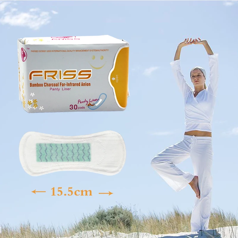 

30-90PCS bamboo charcoal far-infrared anion Sanitary Pads women health care love anion pads sanitary towelwomen health care