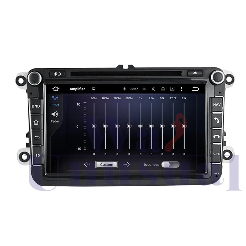 Автомобильный GPS навигатор wanобычно Android 10 0 для VW universal GOLF Tiguan Bora DVD плеер радио