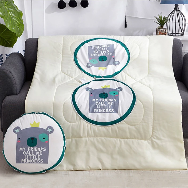 2 IN 1 Cartoon Plush Pillow Toy Baby Play Mat Kids Soft Blanket Storage Rug Cushion Stuffed Animal Toy juguetes Rug Carpet Gift  (3)