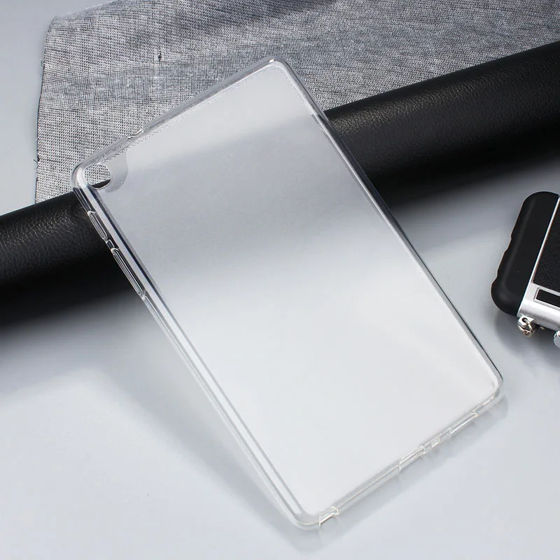 SZOXBY для SAMSUNG Galaxy Tab A, 8 дюймов, SM P200, P205, P207, ТПУ, планшет, противоударный, моющийся чехол, чехол+ прозрачная пленка+ ручка - Цвет: Clear