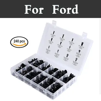 

Auto Clips Assortment 240pcs Most Assembly Expansion Screws Rivet For Ford Crown Victoria Ecosport Edge Escape Everest Excursion