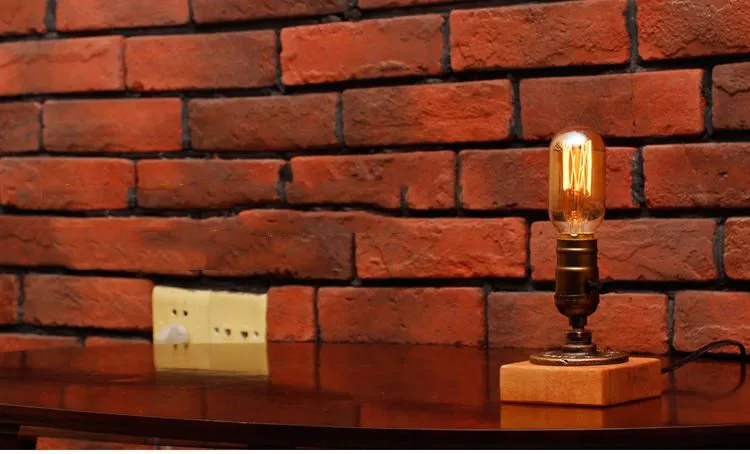 Лофт, ретро, настольная лампа для кофейни, деревянная, винтажная, настольная лампа 40 Вт, лампа Эдисона, 220 В, для спальни, бара, Настольный светильник, настольный светильник, деревянный