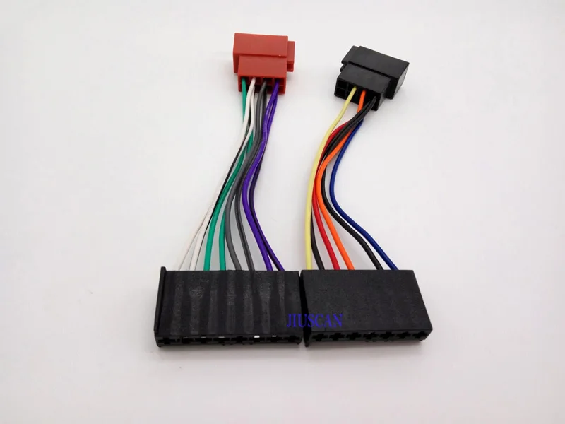 ISO standard harness Radio adapter for Ford Jaguar Lincoln Mercury Stereo Radio Receiver