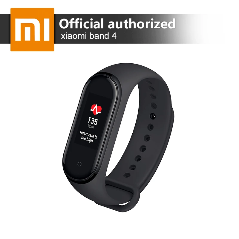 Глобальная версия Xiaomi Mi Band 4 новейший музыкальный умный Браслет фитнес-трекер для измерения сердечного ритма 0,9" цветной AMOLED экран