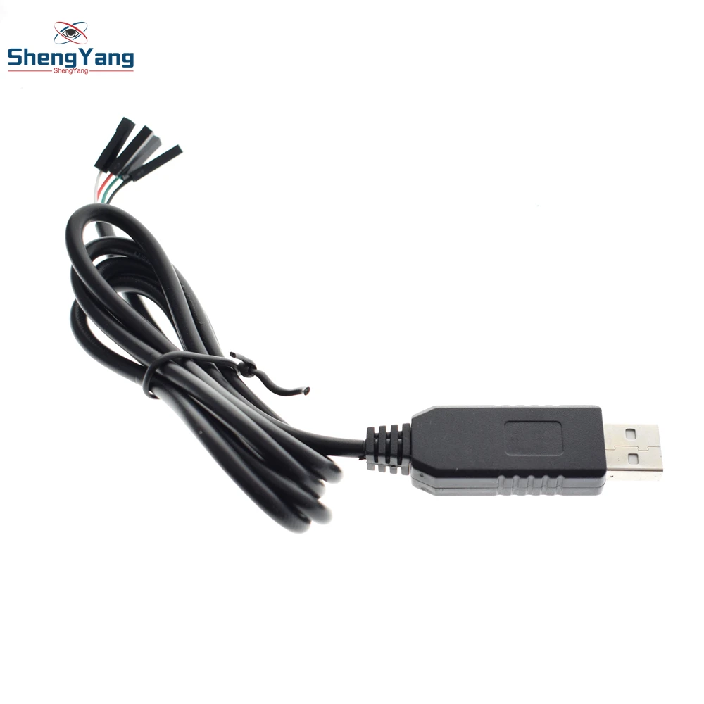 

ShengYang 1pcs/lot PL2303 PL2303HX USB to UART TTL Cable module 4p 4 pin RS232 Converter in stock