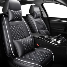 Спереди и сзади) Специальные кожаные чехлы на сиденья для Chevrolet CRUZE SAIL LOVE AVEO EPICA CAPTIVA Cobalt Malibu AVEO LACETTI car