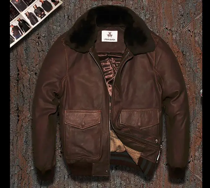 DHL.. Верхняя брендовая зимняя теплая кожаная куртка из натурального меха. Мотоциклетные куртки, Мужская одежда больших европейских размеров, пальто для мотоциклистов