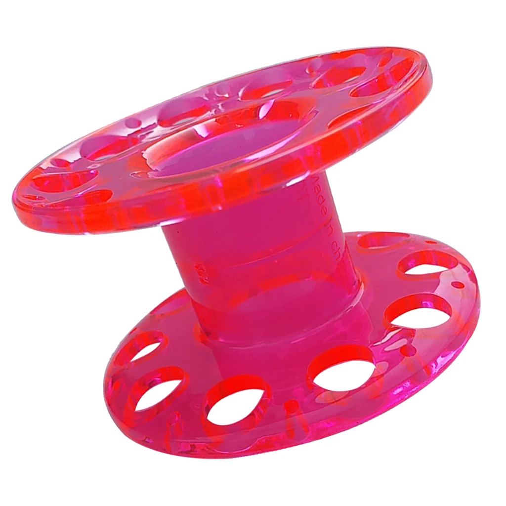 Durable Lightweight Plastic Scuba Diving Finger Reel Cave Dive Tech Guide Line Spool Diver Gear Snorkeling Accessories Equipment