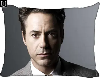 

Custom Robert Downey Jr. Rectangle Pillowcase zipper Classic Pillow Case DIY Pillow Case With Your Picture 20x30inch
