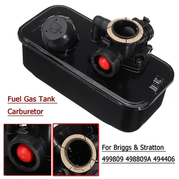 

Fuel Gas Tank Mower Carburetor Carb for Briggs & Stratton 499809 498809A 494406