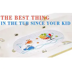 Non Skid Ванна коврики для ванной ребенка для детей Нескользящие Детские коврик для ванной коврик для душа с присосками для ванна Размеры 27