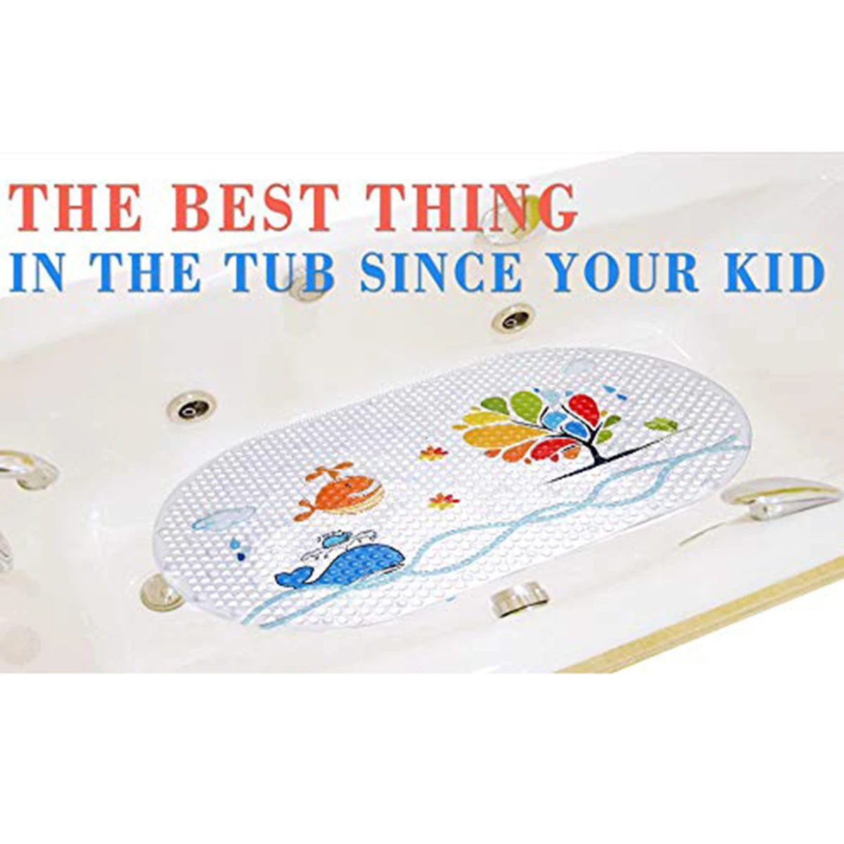 Non Skid Bath Mats for Bathtub Baby for Kids Anti Skid Baby Bath Mat