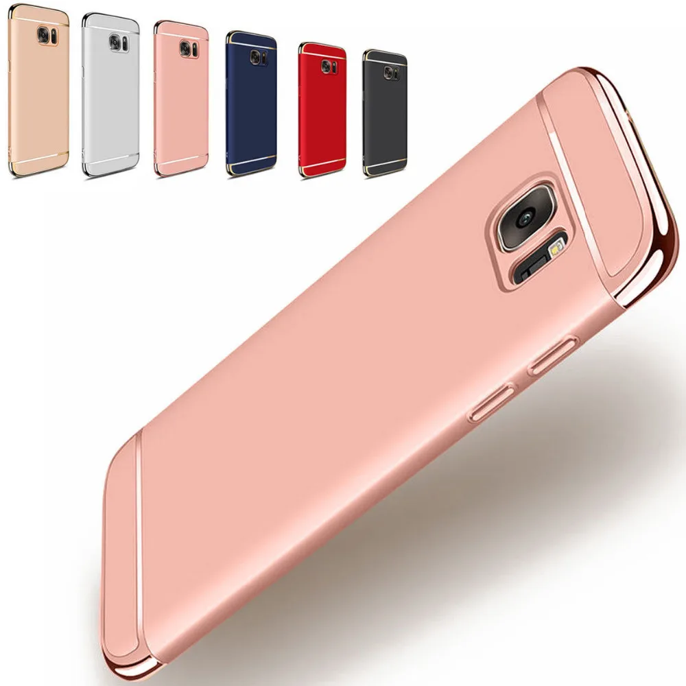 Роскошный Ультратонкий ударопрочный чехол для Samsung Galaxy S9 S8 Plus S7 S6 Edge A3 A5 A7 J3 J5 J7 2016