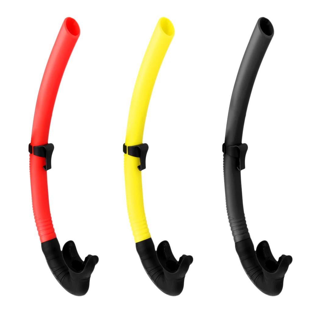 

1 Pcs 37 cm Silicone Wet Breathing Tube Mouthpiece Underwater Free Scuba Diving Snorkeling Spearfishing Gear Men Women Kids