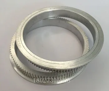 

SWMAKER 2GT-100 tooth synchronous wheel 55.5mm bore size bandwidth 6 mm belt width wheel 2GT-100T timing pulley