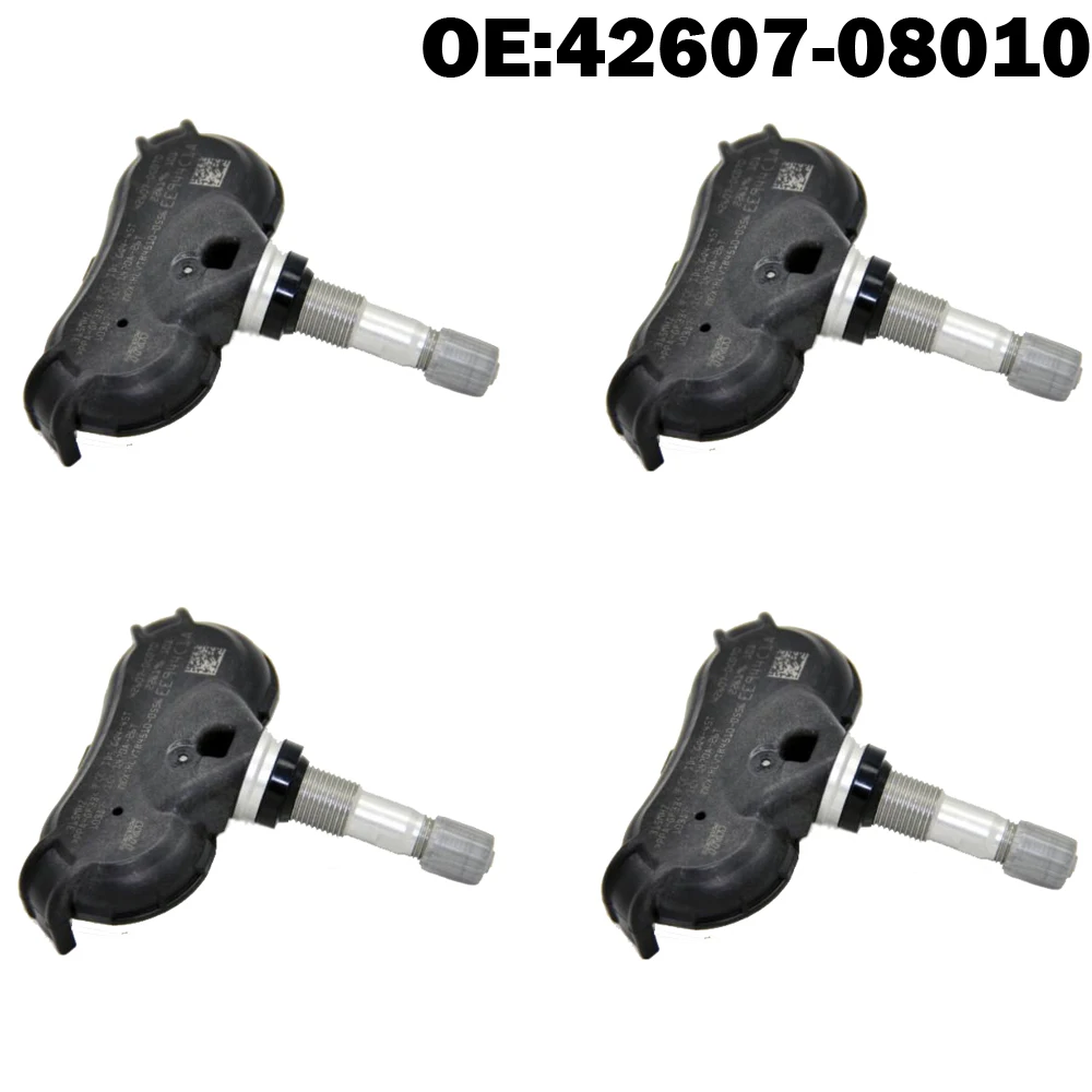 

4 PCS Car Tire Pressure Monitor Sensor TPMS 42607-08010 4260708010 for TOYOTA SEQUOIA SIENNA TUNDRA