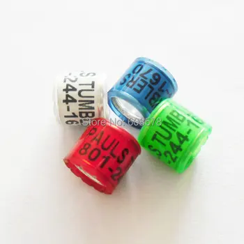 

free shipping 2014 hot sell custom pigeon bands with your name,your phone number ,pigeon ring