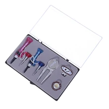 1 Набор инструмент для гольфа G103 Профессиональный Металлический Гольф Тройник отметка для мяча для гольфа Divot аксессуары и снаряжение для гольфа для подарка на открытом воздухе