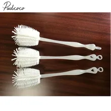 Силиконовые Длинные ручки щетки для мытья чашки детские бутылки молока стеклянные чашки очиститель бутылки щетки Новые