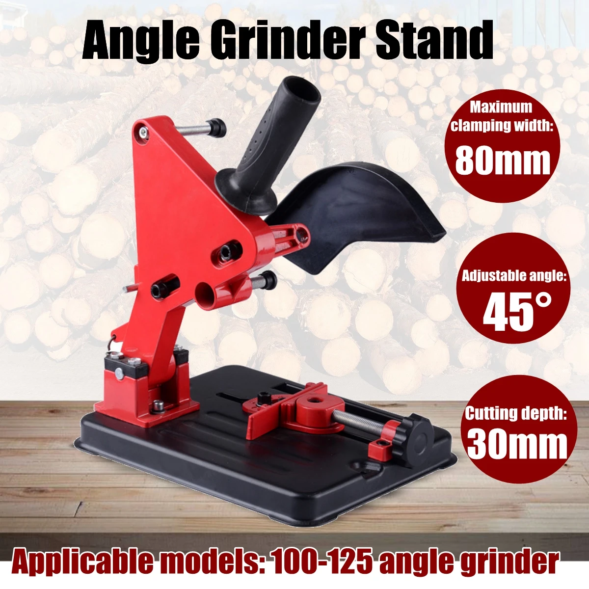 

Angle Grinder Stand Angle Grinder Bracket Holder Support for 100-125 Angle Grinder
