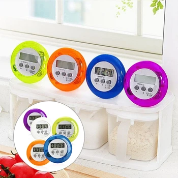 

2017 LCD Digital Kitchen Countdown Magnetic Timer Back Stand Cooking Tools