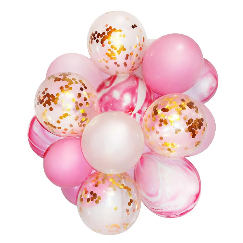 20pcs/lot 12"Confetti Balloon Bouquet Ballon for Baby Shower Birthday Wedding Party Decoration