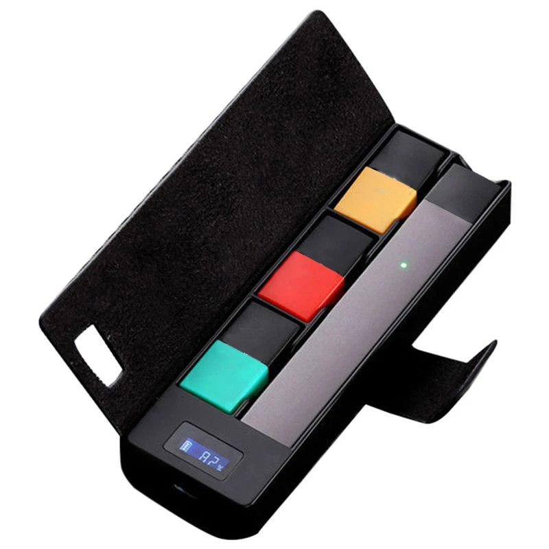 

E-cigarette Charger USB Charger Box Adsorption Dual Port Universal pod For JUUL