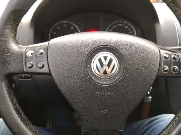 Одна пара кнопок управления рулевым колесом для VW Golf Jetta MK5 Passat B6 1K0 959 537/538|Рулевые