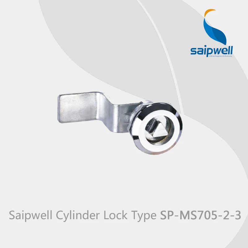 

2015 Sale Cadeado Saipwell Spms705-2-3 Garage Door Lock Cylinder with Knob Electrical Cabinet Locks(lock Cylinder) 10-pcs-pack