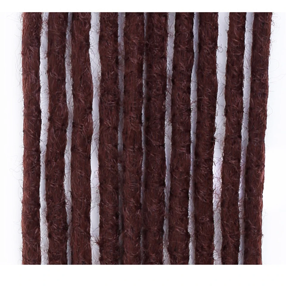 24 inch 1-10Pcs/Lot Dreadlocks Braids Synthetic Hair Braiding Hair Extensions Twist Braids Darling Soft Dread