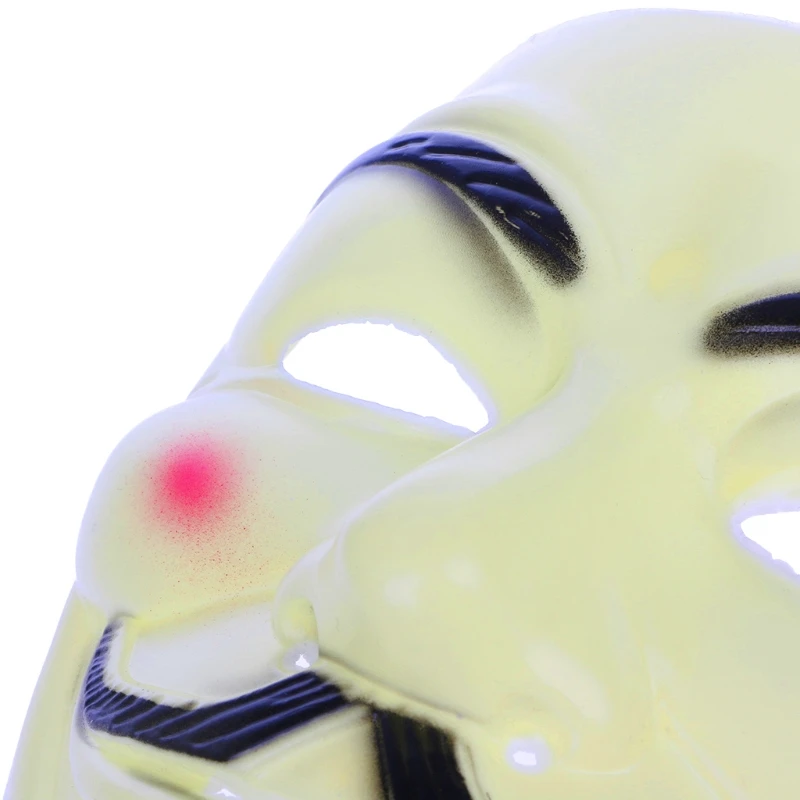 Фильм V тема стиль маска Anonymous Guy Fawkes лицо маски для Хэллоуина Косплей