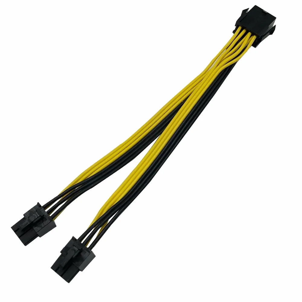 الكمبيوتر امدادات الطاقة pci-e بكيي 6 دبوس موليكس 8pin إلى 2 pci اكسبرس الخائن تمديد كابل الشريط ، بطاقة الرسومات 6-pin التعدين الكمبيوتر امدادات الطاقة pci-e بكيي 6 دبوس موليكس 8pin إلى 2 pci اكسبرس الخائن تمديد كابل الشريط ، بطاقة الرسومات 6-pin التعدين