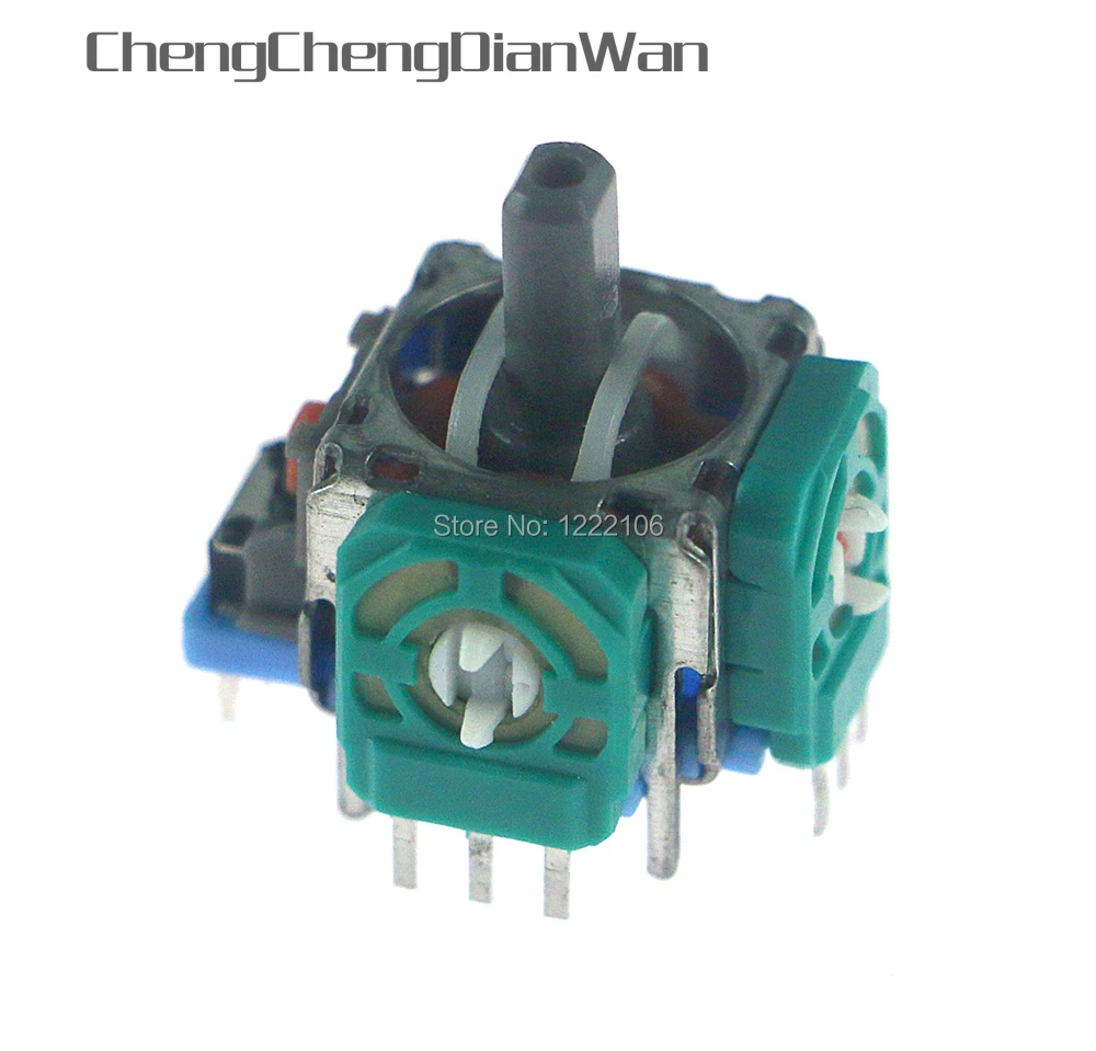 

ChengChengDianWan 3D Analog Joystick Thumbstick replacement Sensor Module Potentiometer For PS4 Controller OEM