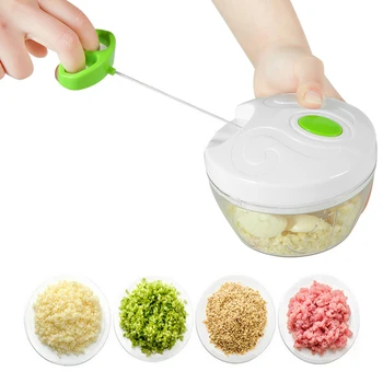 

Multifunction High Speedy Chopper Design Chopper Garlic Cutter Vegetable Fruit Twist Shredder Manual Meat Grinder