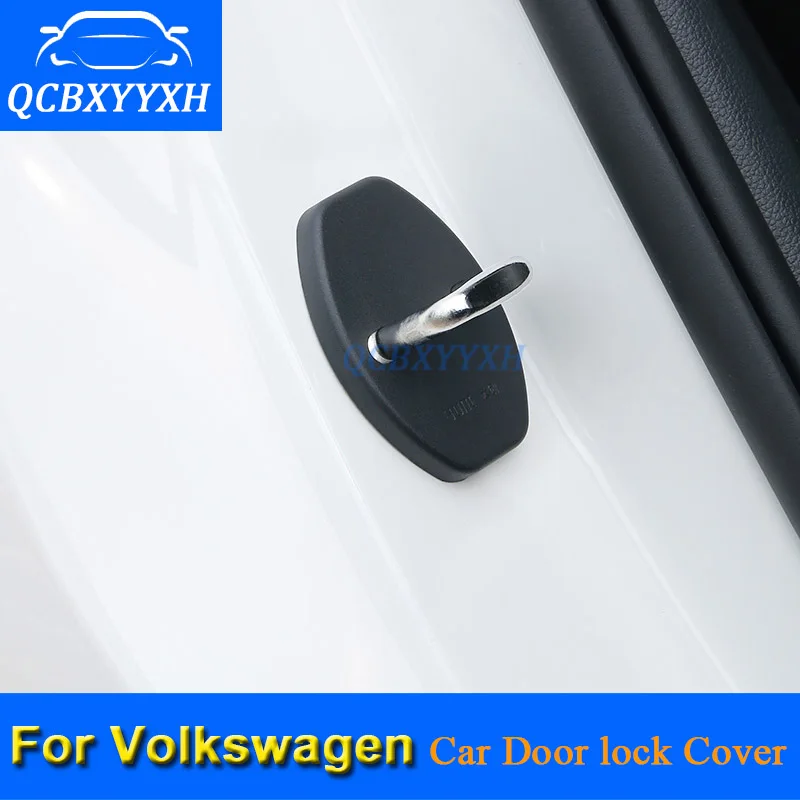 Car Door Lock Protective Cover For VW Polo Tiguan CC Jetta Lavida Bora