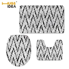 HUGSIDEA Мода Ванная комната мягкие Чехлы для сиденья унитаза домашний декоратор 3D wc теплый туалет крышка пол Ковры для Спальня туалете