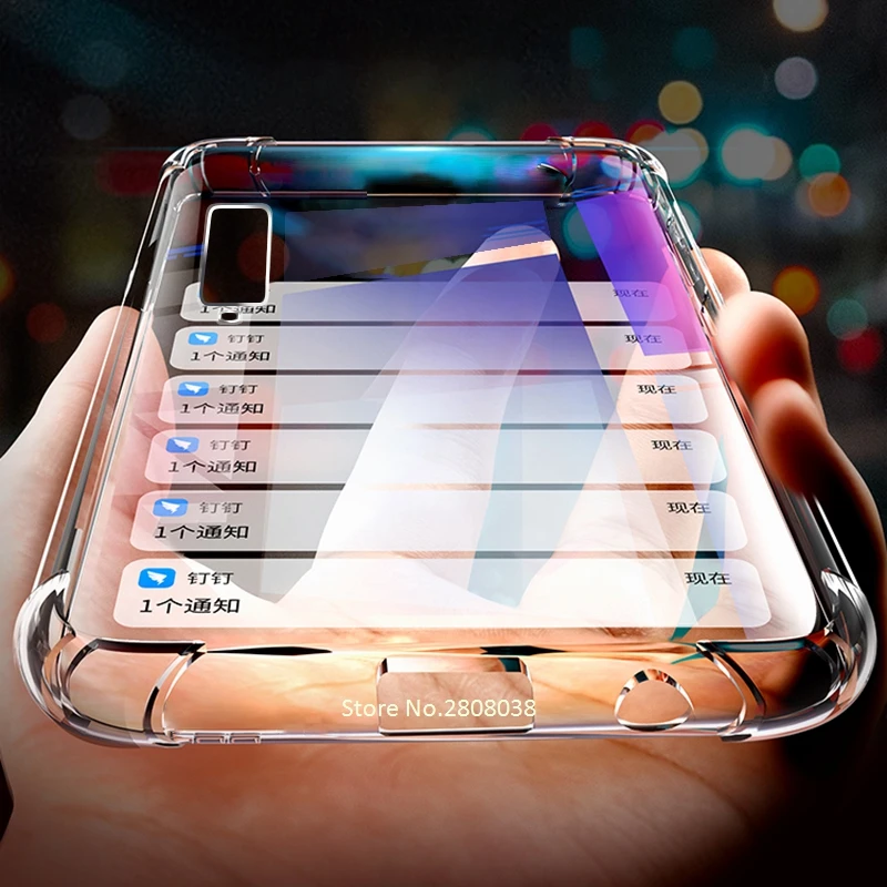 

Luxury Shockproof Coque For Samsung Galaxy S9 S8 Plus Note 8 Transparent Silicone Phone Case For Samsung S9plus Clear Back Cover