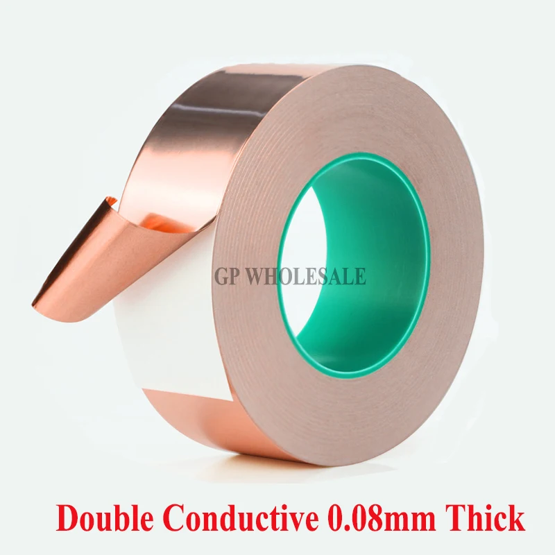 (0.08mm thick), 15mm*30M Single Adhesive, Double Sided Conductive