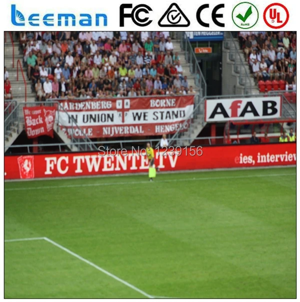 P16mm high definition waterproof giant perimeter football stadium led