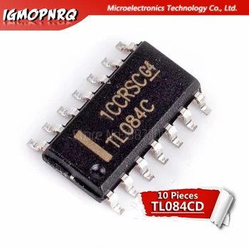 

10pcs TL084C TL084CDR TL084 SOP-14 Operational Amplifiers - Op Amps Quad JFET Neg Input new original