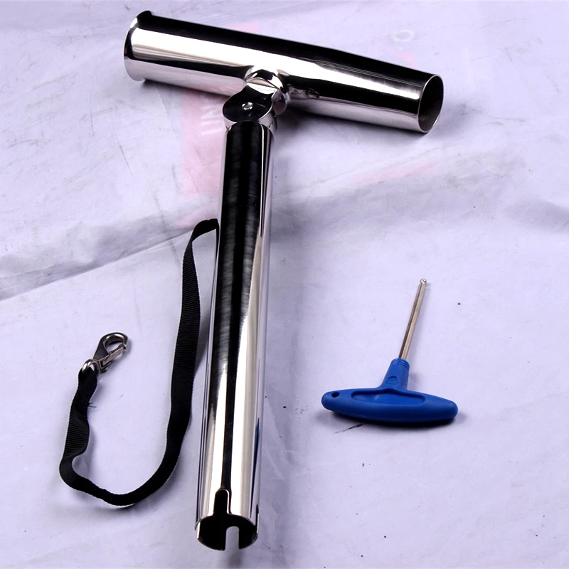 Boat Stainless Steel Fishing Rod Holder Outrigger Plug In Rod Pod Marine Yacht