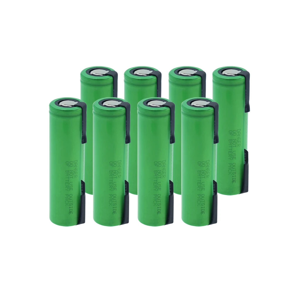 1/2/4/6/8/10 шт 18650 2600 mah 3,7 v литий-ионная аккумуляторная батарея для US18650VTC5 Литиевые Батарейки высокой емкости 30A + DIY никель